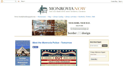 Desktop Screenshot of monrovianow.com